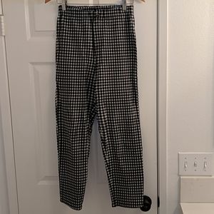 Nectar checkered print pants